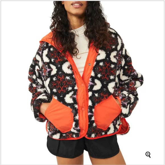 FP Movement by Free People Jackets & Blazers - NWOT Free People Movement jacquard sherpa jacket